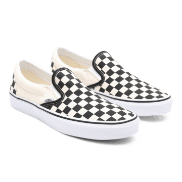 VANS Checkerboard Classic Slip-on Zwart (VN000EYEBWW)