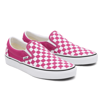 VANS Checkerboard Classic Slip-on Roze (VN000XG8AZY)