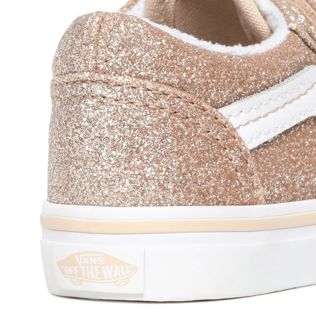 VANS Glitter Old Skool V Peuterschoen Roze (VN0A38JN0GM)