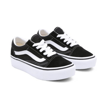 VANS Old Skool Platform Kinderschoenen Zwart (VN0A3TL36BT)