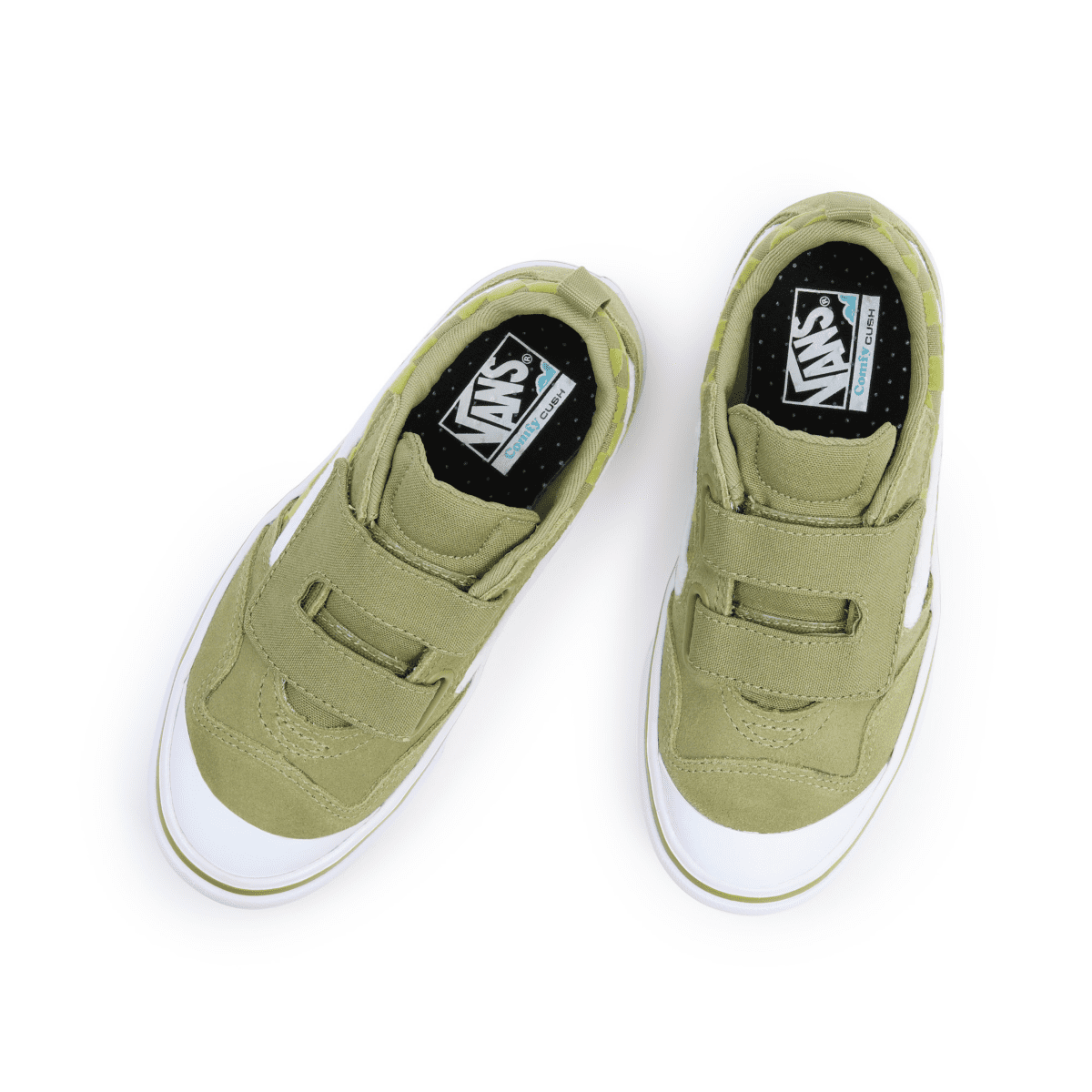 VANS Comfycush New Skool V Kinderschoenen Groen (VN0A4U1POLV)