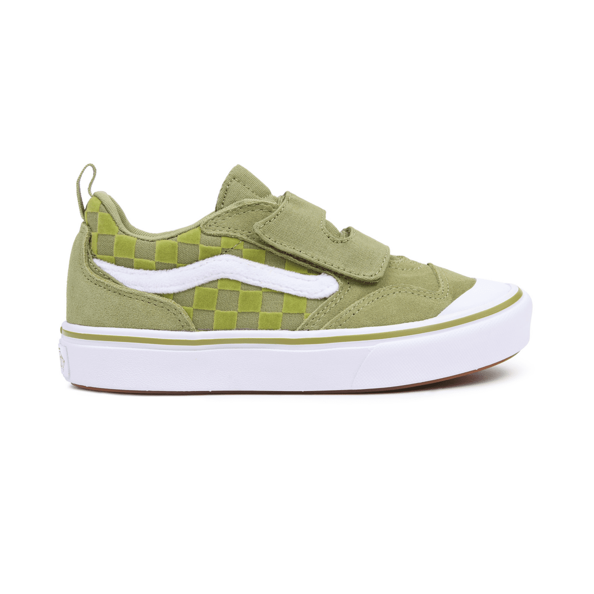 VANS Comfycush New Skool V Kinderschoenen Groen (VN0A4U1POLV)