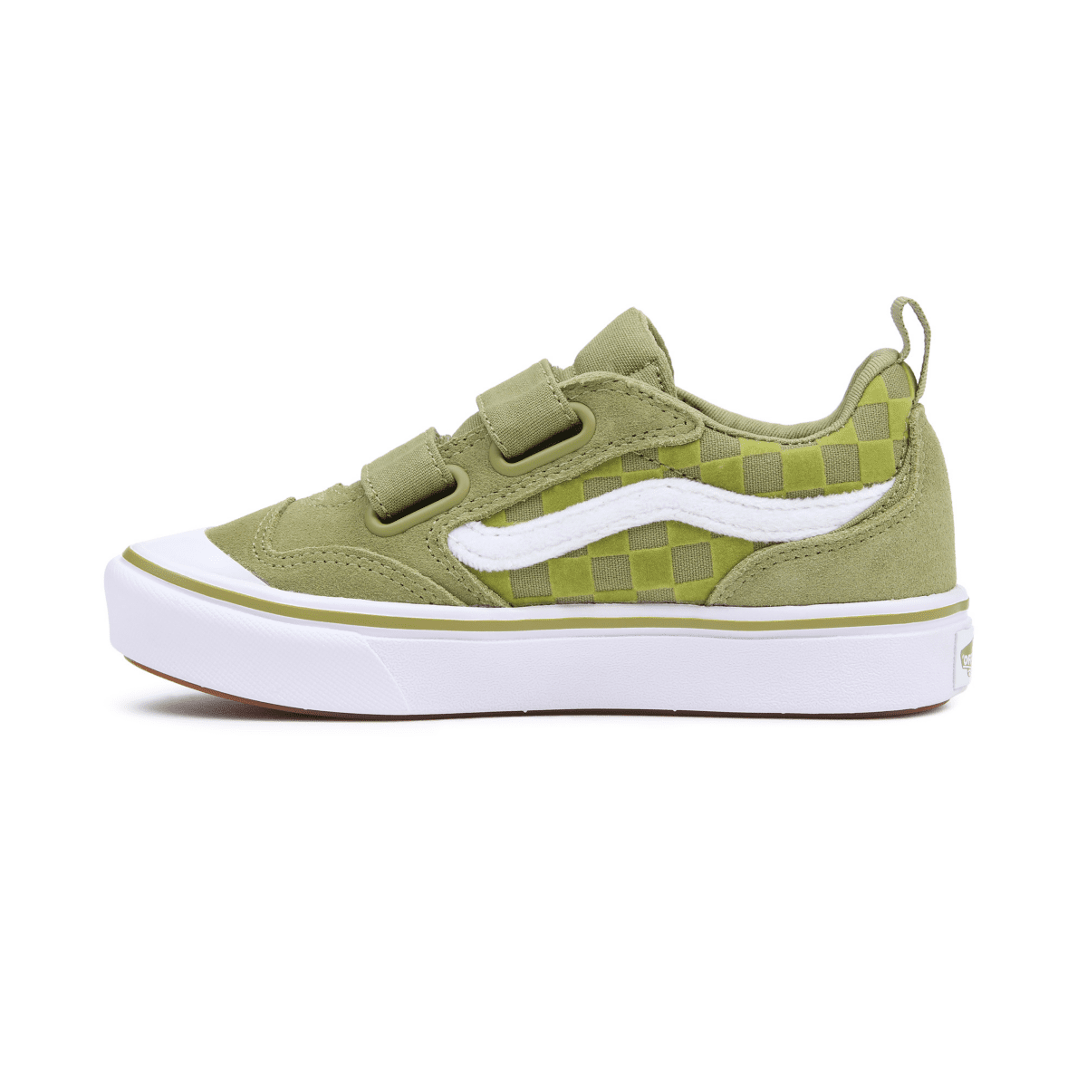 VANS Comfycush New Skool V Kinderschoenen Groen (VN0A4U1POLV)