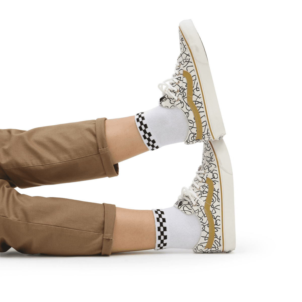 VANS Textured Waves Sk8-low Reissue Sf Beige (VN0A4UWIB83)