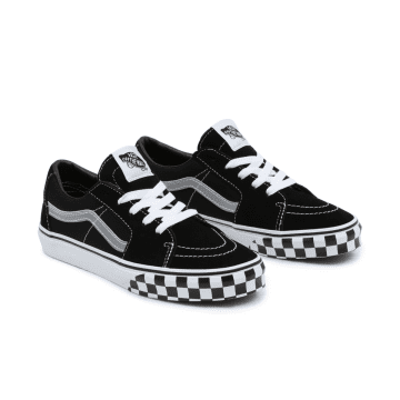 VANS Reflective Sidestripe Sk8-low Kinderschoenen Zwart (VN0A5EE4AC9)
