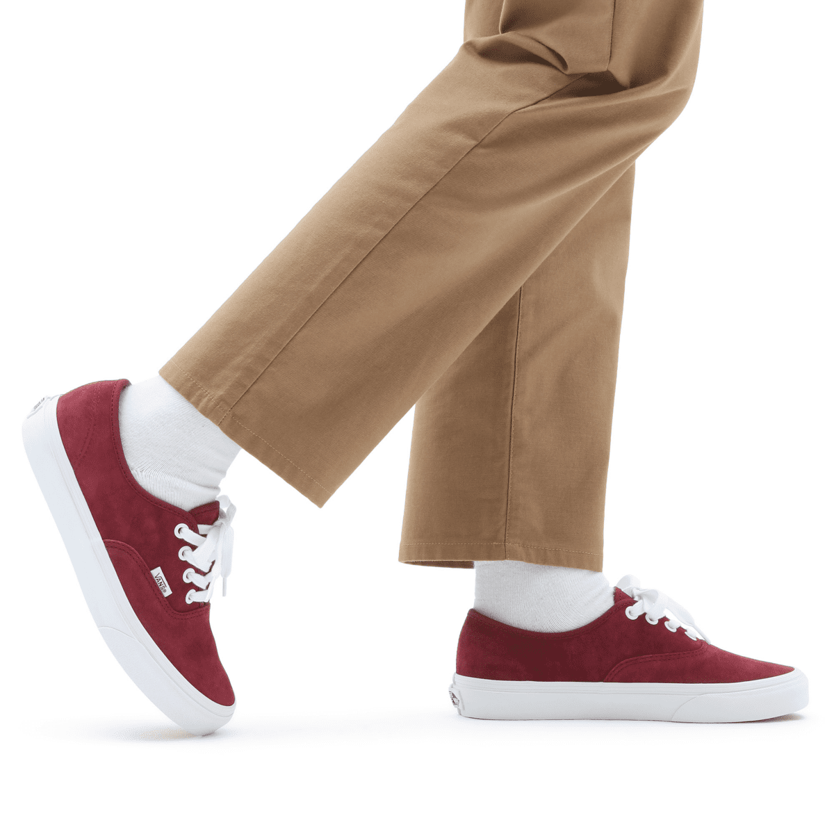 VANS Authentic Van Suède Rood (VN0A5JMPTWP)