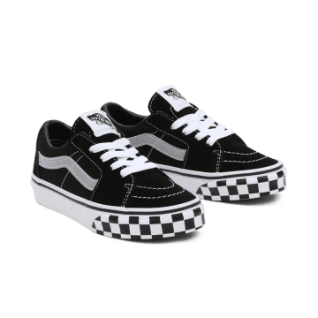 VANS Reflective Sidestripe Sk8-low Kinderschoenen Zwart (VN0A7Q5LAC9)