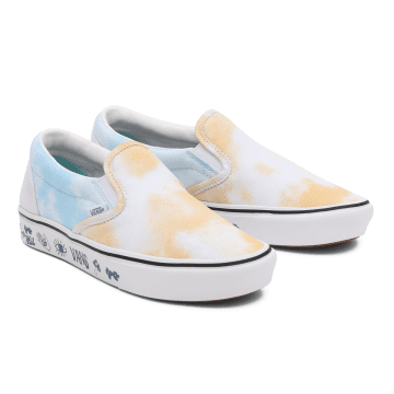 VANS Pastel Tie Dye Comfycush Slip-on Wit (VN0A7TNMB1Y)