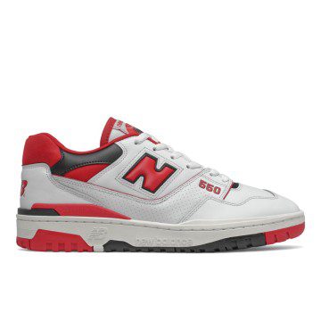New Balance 550 White / Team Red (BB550V1-36007)