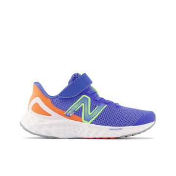 New Balance Fresh Foam Arishi v4 Bungee Lace with Hook and Loop Top Strap Bright Lapis / Bleached Lime Glo / Neon Dragonfly (PAARIV4-40043)