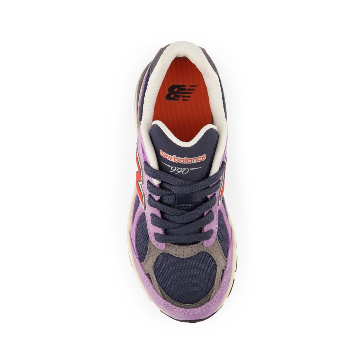 New Balance 990v3 Raw Amethyst / Team Orange (PC990V3-38697)