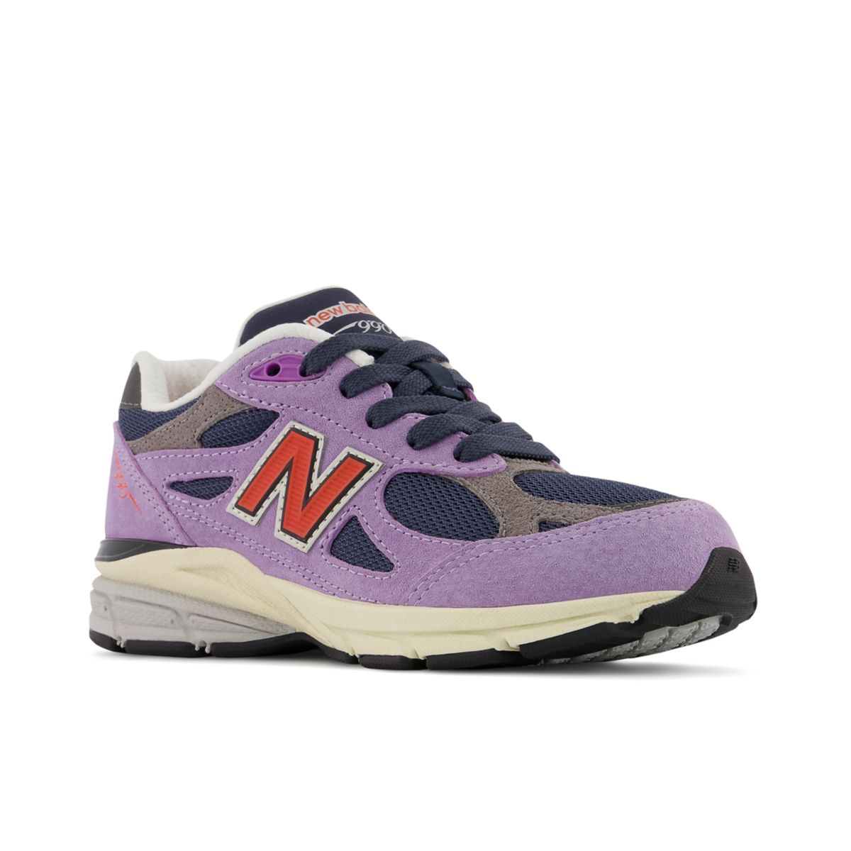 New Balance 990v3 Raw Amethyst / Team Orange (PC990V3-38697)