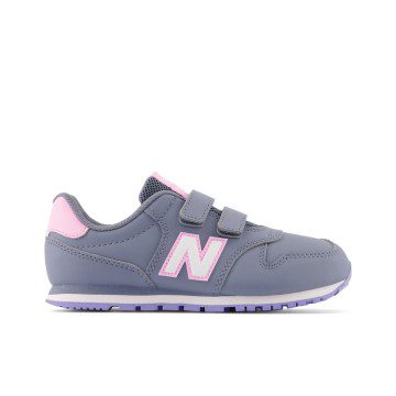 New Balance 500 Hook & Loop Arctic Grey / Orbit Pink (PV500V1-39509)