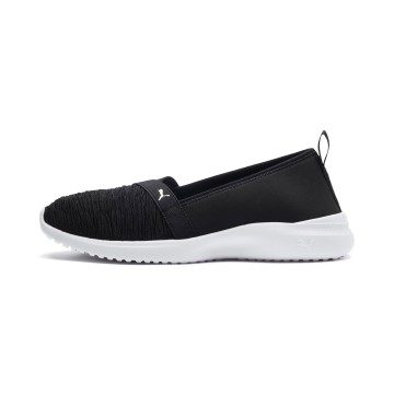 Puma Adelina Slip-On Zilver/Zwart (369621-01)
