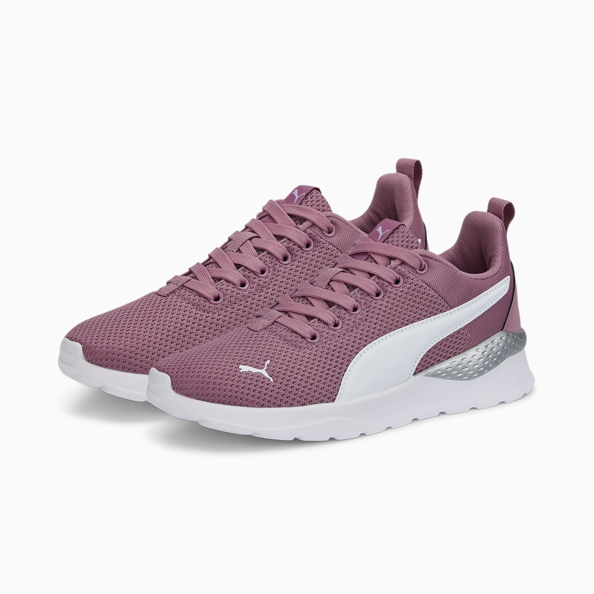 Puma Anzarun Lite Youth Wit/Paars/Zilver (372004-25)