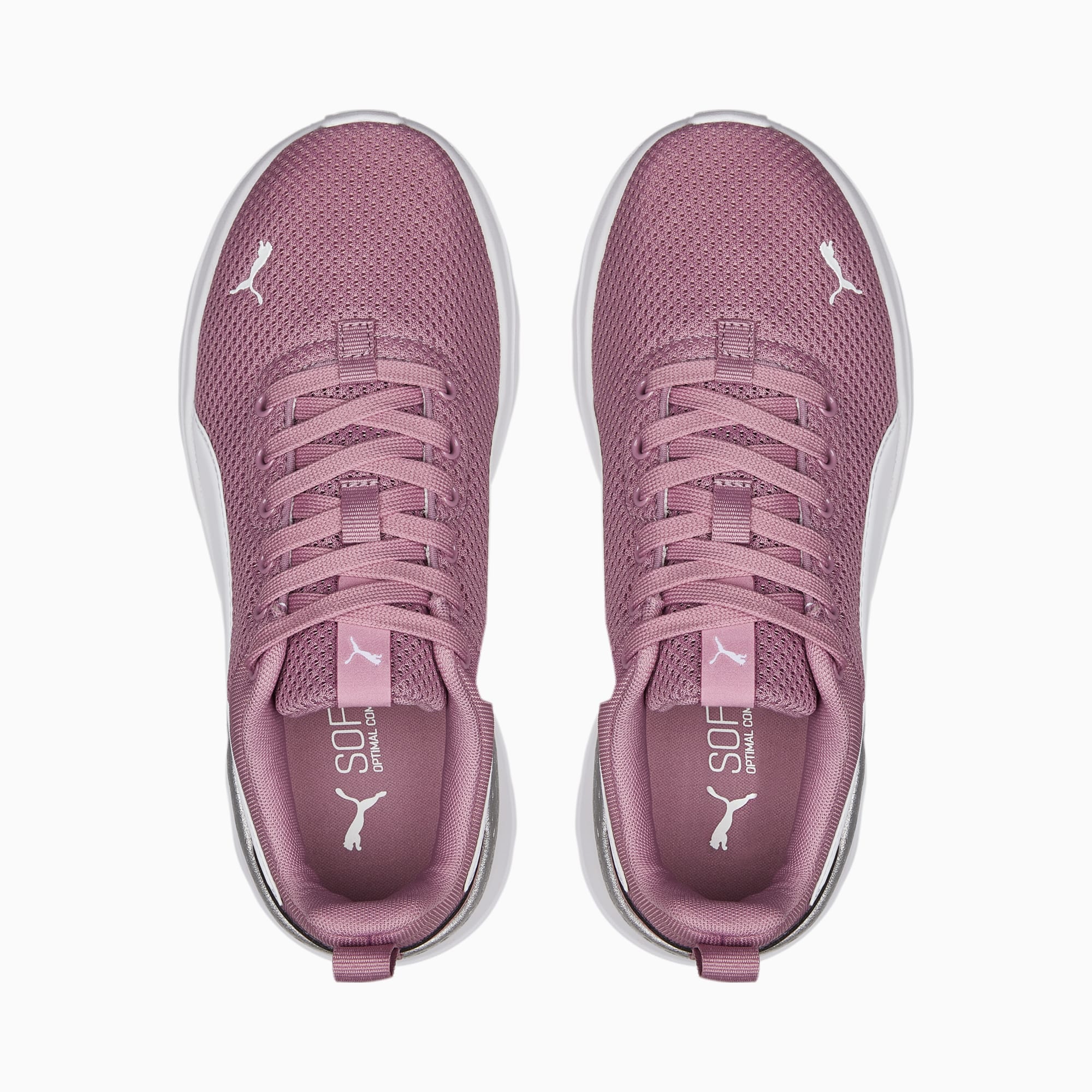 Puma Anzarun Lite Youth Wit/Paars/Zilver (372004-25)
