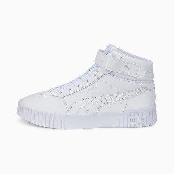 Puma Carina 2.0 Mid Women Zilver/Wit (385851-02)