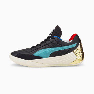 Puma Fusion Nitro Paris basketbalschoenen Zwart (377107-01)