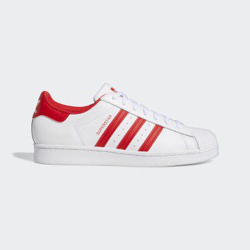 adidas Superstar Cloud White / Vivid Red / Cloud White (GZ3741)