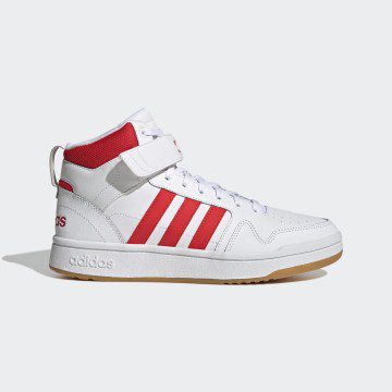 adidas Postmove Mid Cloud White / Vivid Red / Gum (GZ6672)