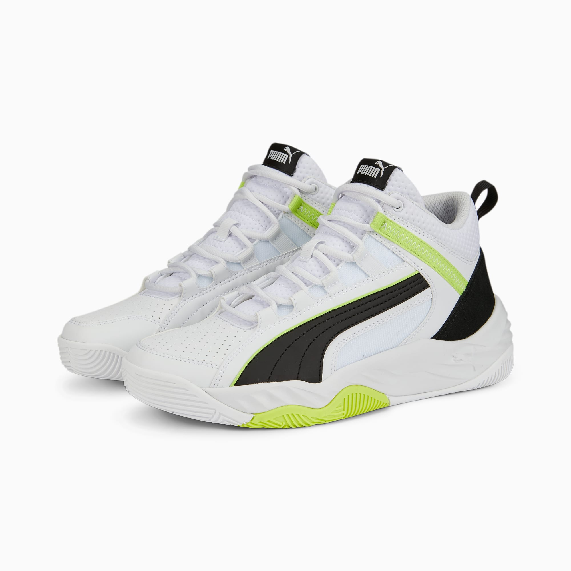 Puma Rebound Future Evo Core Wit/Groen/Zwart (386379-02)