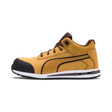 Puma Safety Shoes Dash Wheat Mid Geel (927999-01)