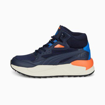 Puma X-Ray Speed Mid WTR Youth Blauw/Oranje (387385-02)