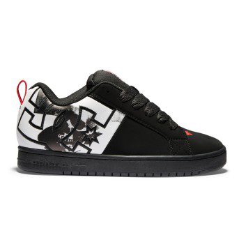 DC Shoes Andy Warhol Court Graffik black/black/red (ADYS100719-XKKR)
