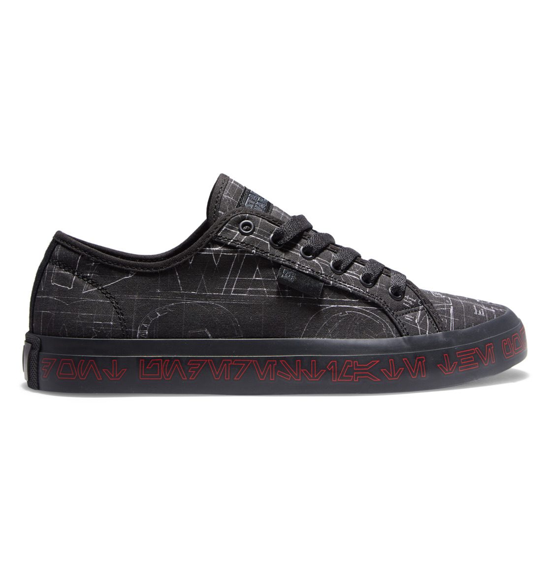 DC Shoes Star Wars X DC Manual Vulcanized black/grey/red (ADYS300718-XKSR)