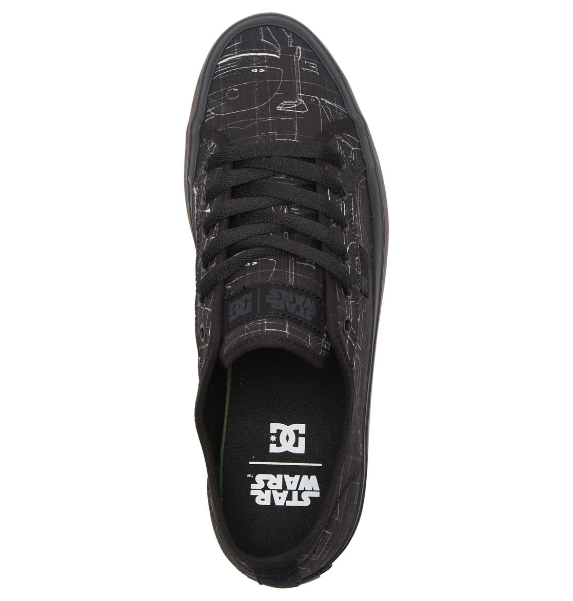 DC Shoes Star Wars X DC Manual Vulcanized black/grey/red (ADYS300718-XKSR)