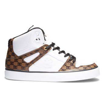 DC Shoes Pure Hi SE black/brown/white (ADYS400042-XKCW)