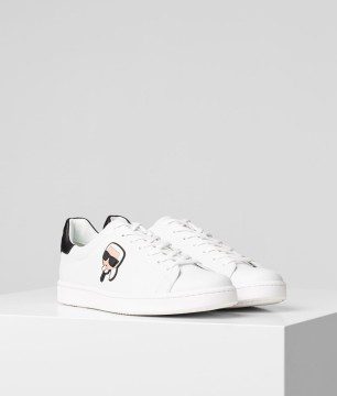 Karl Lagerfeld K/Ikonik Sneakers met vetersluiting en 3D-effect (11754679NJ)
