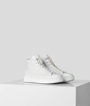 Karl Lagerfeld MAXI KUP SNEAKER ENKELLAARSJES MET KARL INJEKT LOGO (17137535VU)