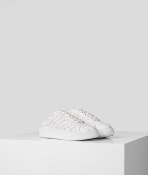 Karl Lagerfeld Maxi Kup Geperforeerde Logo pantoffels (17203792ND)