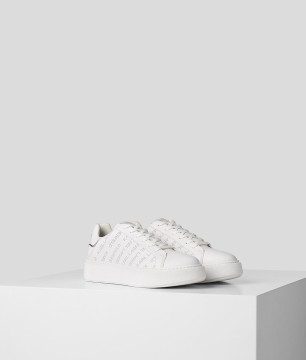 Karl Lagerfeld Maxi Kup sneakers met geperforeerd logo (17238236TU)