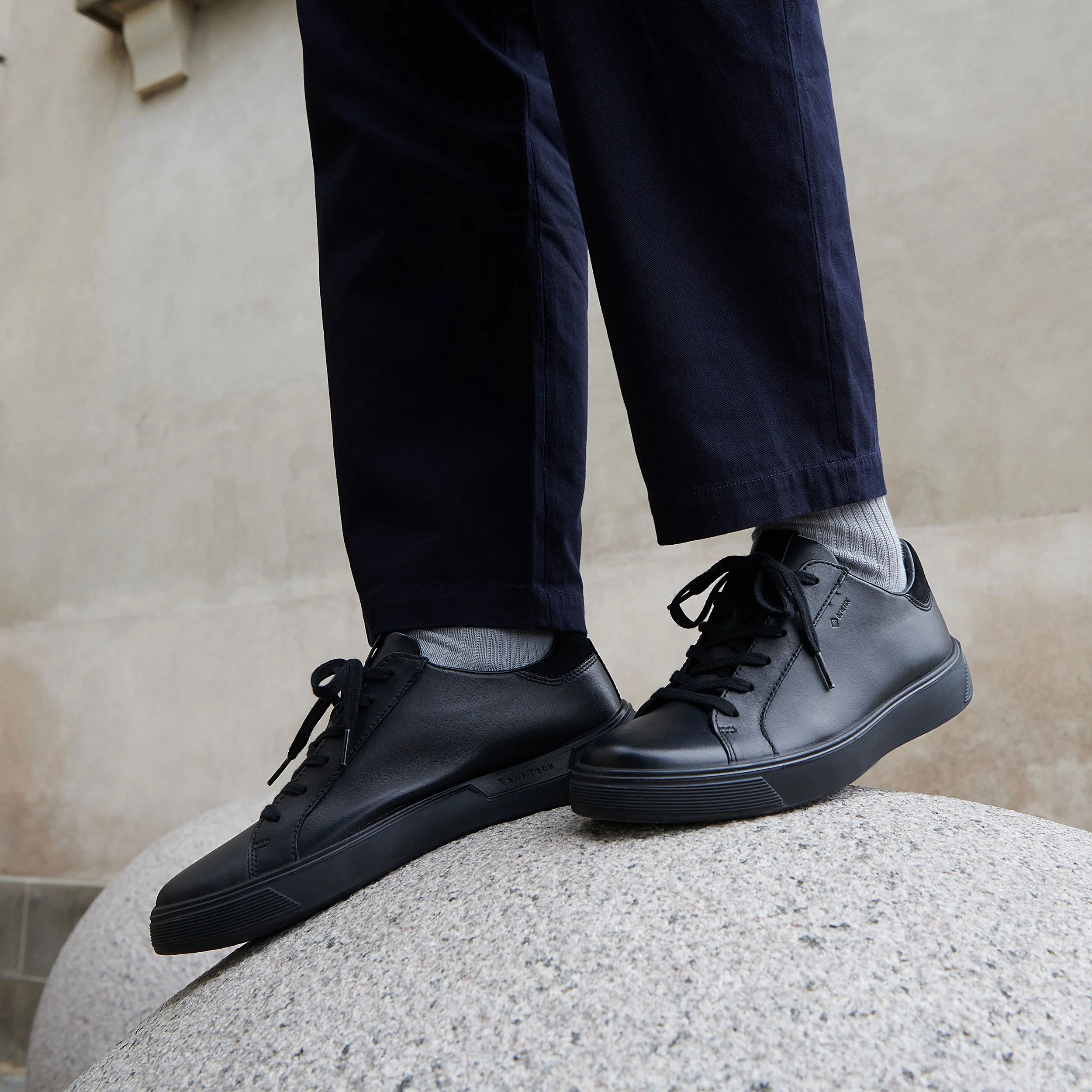 ECCO STREET TRAY M Zwart (50457401001)