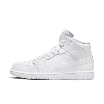 Air Jordan 1 Mid Wit (554724-136)