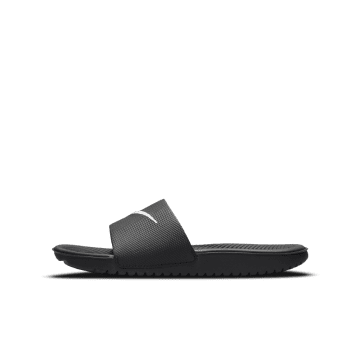 Nike Kawa Slippers/kids Zwart (819352-001)