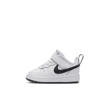 Nike Court Borough Low 2 voor baby’s/peuters Wit (BQ5453-104)