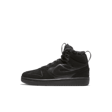 Nike Court Borough Mid 2 Kleuterboots Zwart (CQ4026-001)