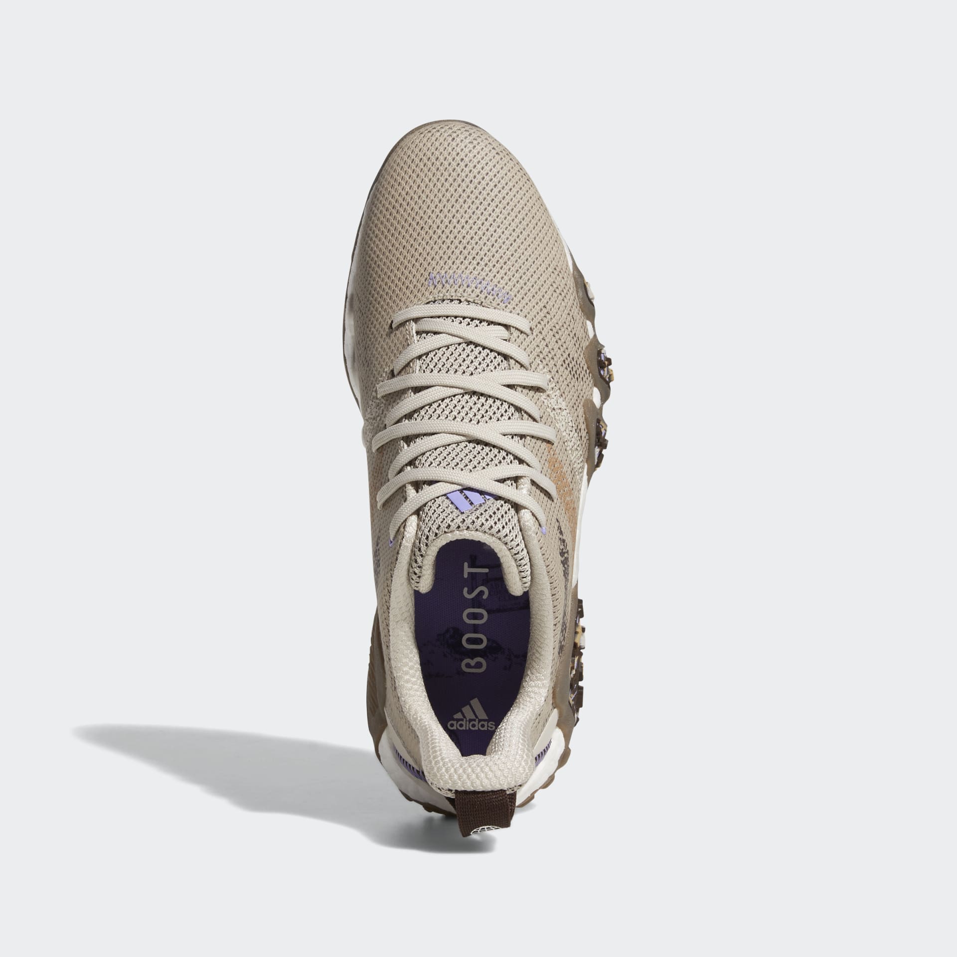 adidas Codechaos 22 Recycled Polyester Spikeless Golfschoenen Bliss / Brown / Light Purple (GX4118)