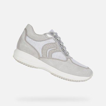 Geox Happy Woman light grey/off white (D5462C022ASC0742)