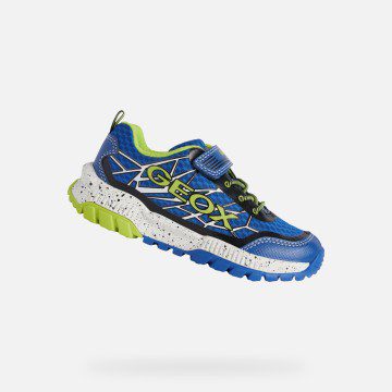 Geox Tuono Boy royal/lime (J15AXB014CEC4344)