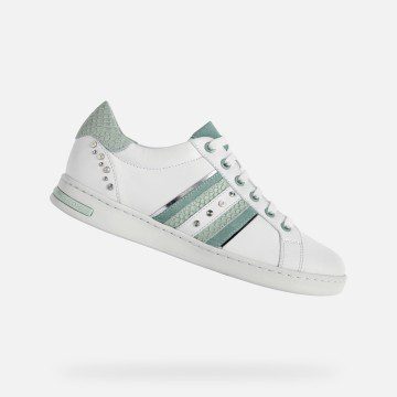 Geox Jaysen Woman white/light green (D151BA08541C0478)