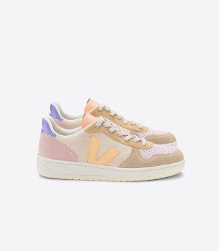 Veja V-10 SUEDE MULTICO PEACH (VX0302908A)