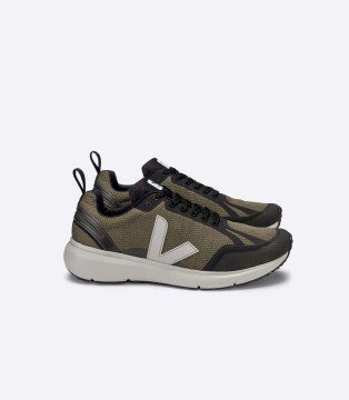 Veja CONDOR 2 ALVEOMESH KAKI OXFORD GREY BLACK (CL012459)