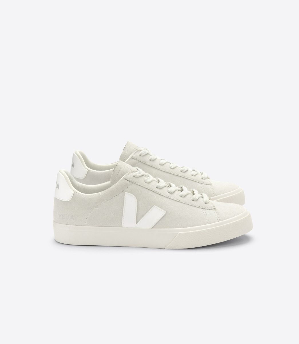 Veja CAMPO SUEDE NATURAL WHITE (CP0302921A)