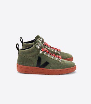 Veja RORAIMA SUEDE OLIVE BLACK RUST SOLE (QR031635)