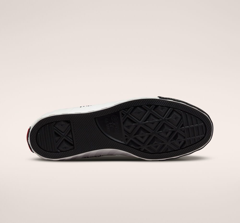 Converse UNT1TL3D Translucent Barcode Wit/zwart/university Red (A02598C)