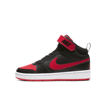 Nike Court Borough Mid 2 Zwart (CD7782-003)